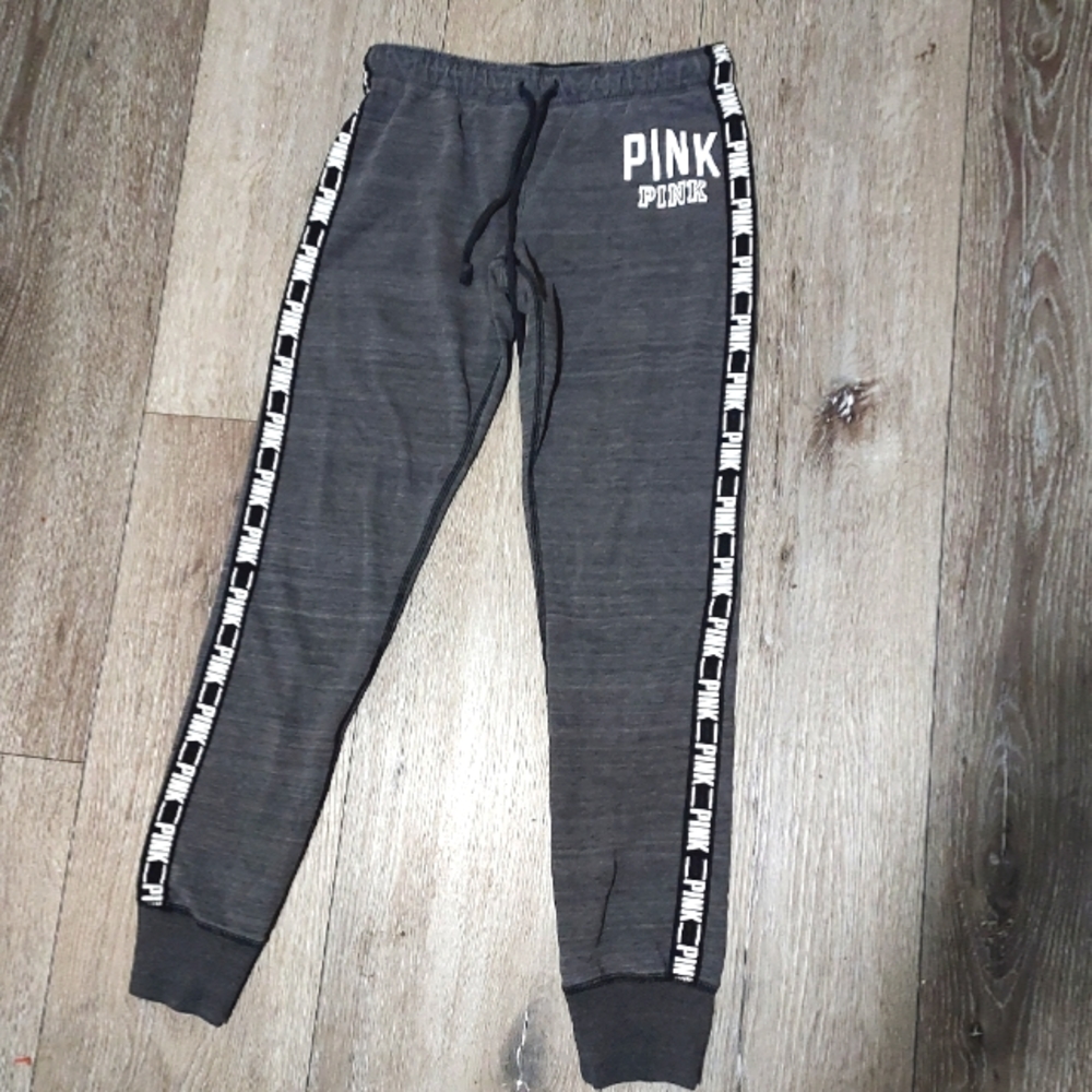 gray xs PINK / VICTORIAS SECRET sweat pants